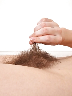 Eden Hairy Solo Pussy